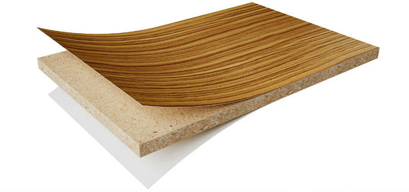 Tấm MDF được sản xuất từ gỗ công nghiệp - nguyên liệu chính của giường tầng gỗ công nghiệp